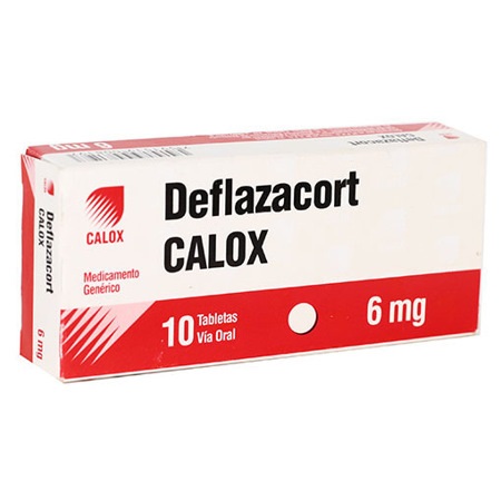 DEFLAZACORT 6MG X 10TAB CALOX