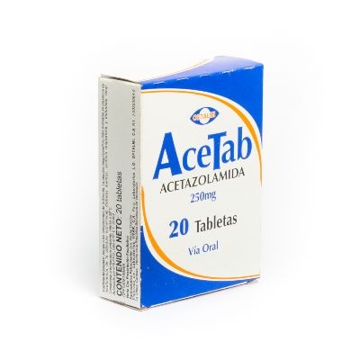 ACETAB 250MG X 20TABLETAS OFTALMI