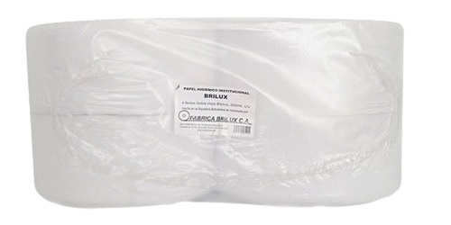 PAPEL HIG BRILUX 4ROL INT&quot;9 DOBLE