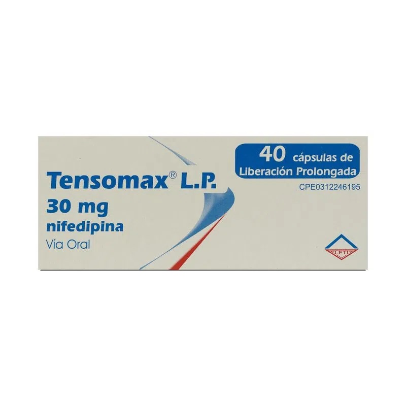 TENSOMAX LP 30MG X 40CAPS LETI