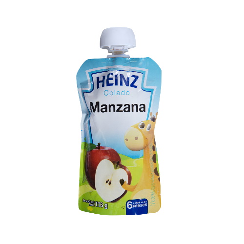 COLADO HEINZ FLEXIBLE 113GR  MANZANA