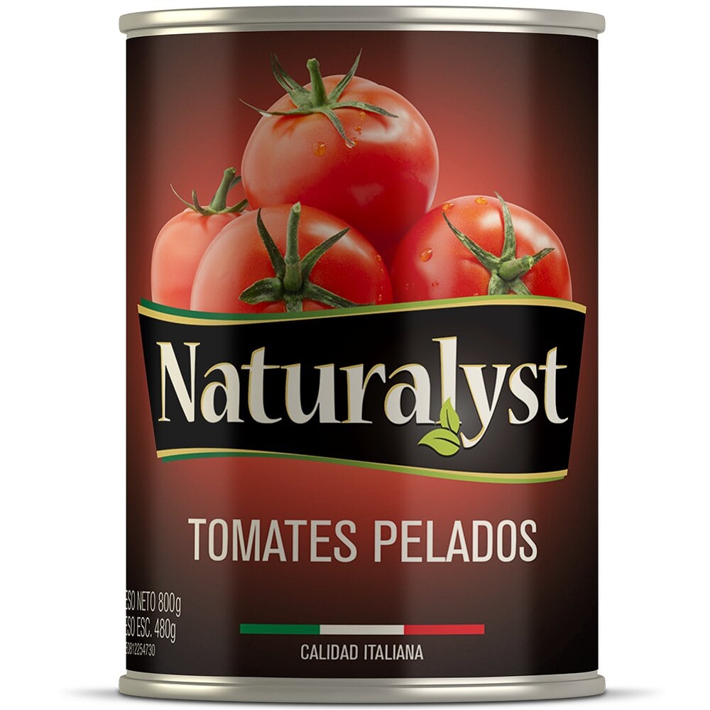 TOMATE NATURALYST 800GR PELADO