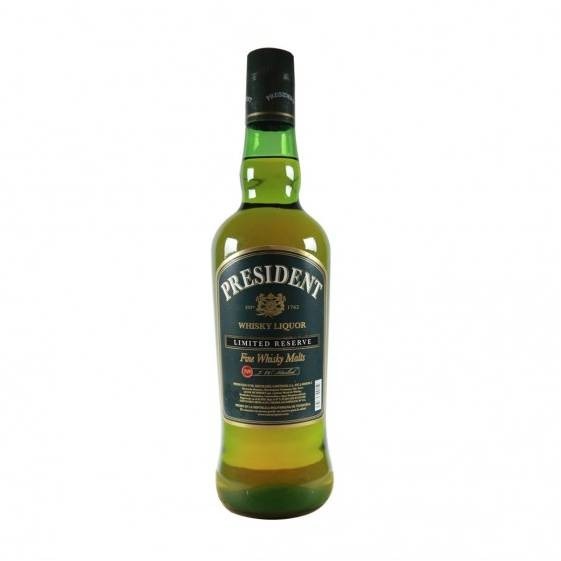 LICOR DE WHISKY PRESIDENT 0.70LT