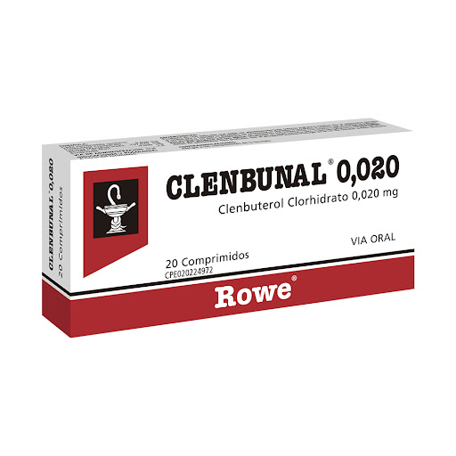 CLENBUNAL 0.020MG X 20COMP ROWE