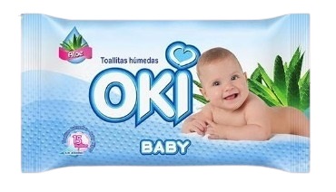 TOALLAS HUMEDAS OKI 72UNID ALOE