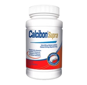 CALCIBON SUPRA 200MG X 30 TAB MASTICABLES FARMA