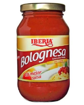 SALSA IBERIA 490GR BOLOGNESA