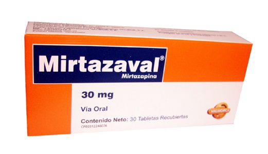 MIRTAZAVAL 30MG X 30 TABLETAS VALMORCA