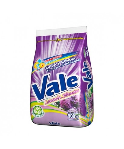 DETERGENTE VALE 900GR MULT LAVANDA POLVO
