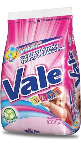 DETERGENTE VALE 900GR MULTI BEBE POLVO