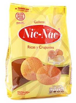 GALLETA NIC NAC PUIG 200GR