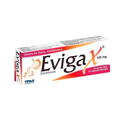 EVIGAX 125MG X 10CAPS BLANDAS VIVAX