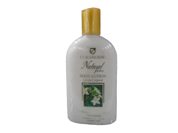 LOCION NATURAL FANS 230ML CORPO FRSC VAI
