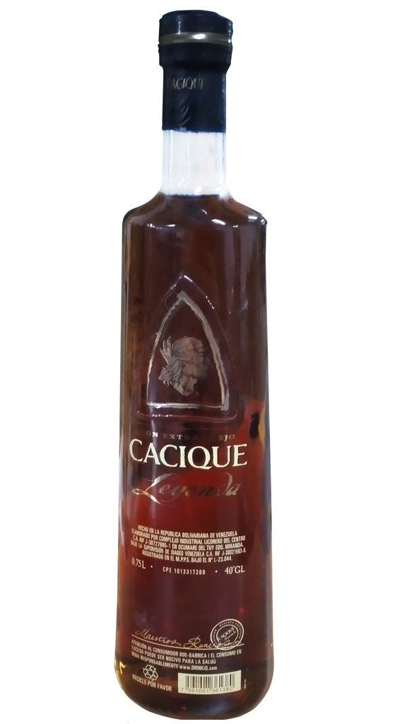 RON CACIQUE 0.75LT LEYENDA