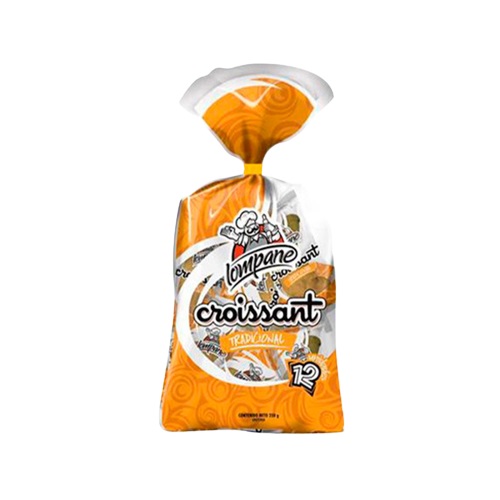 CROISSANT LOMPANE 12UND 600GR NATURAL