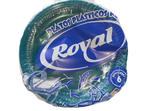 PLATOS ROYAL NRO 9 X 6UND LISO