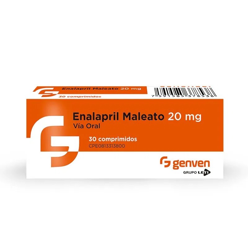 ENALAPRIL 20MG X 30TAB GENVEN