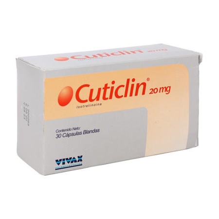 CUTICLIN 20MG X 30 CAPS VIVAX