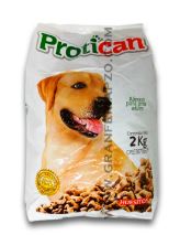 ALIMENTO P/PERRO PROTICAN 2KG HUESITO