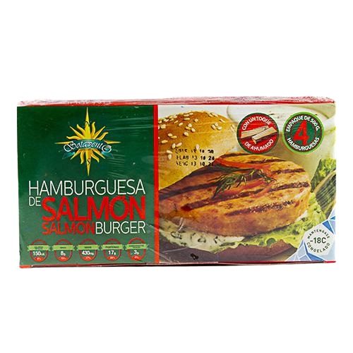 HAMBURGUESA SOTAVENTO 500GR SALMON