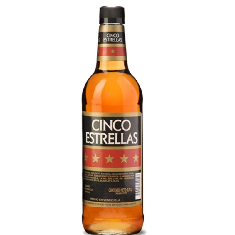 RON CINCO ESTRELLAS 0.70LT