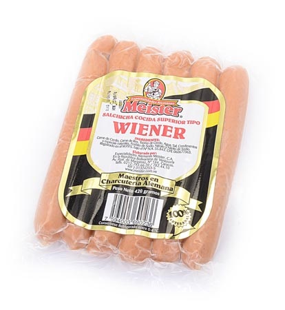 SALCHICHAS MEISTER 420GR WIENER