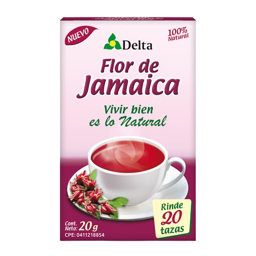 INFUSION DELTA 20GR FLOR DE JAMAICA