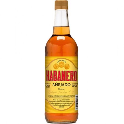 LICOR DE RON HABANERO 0.70LT