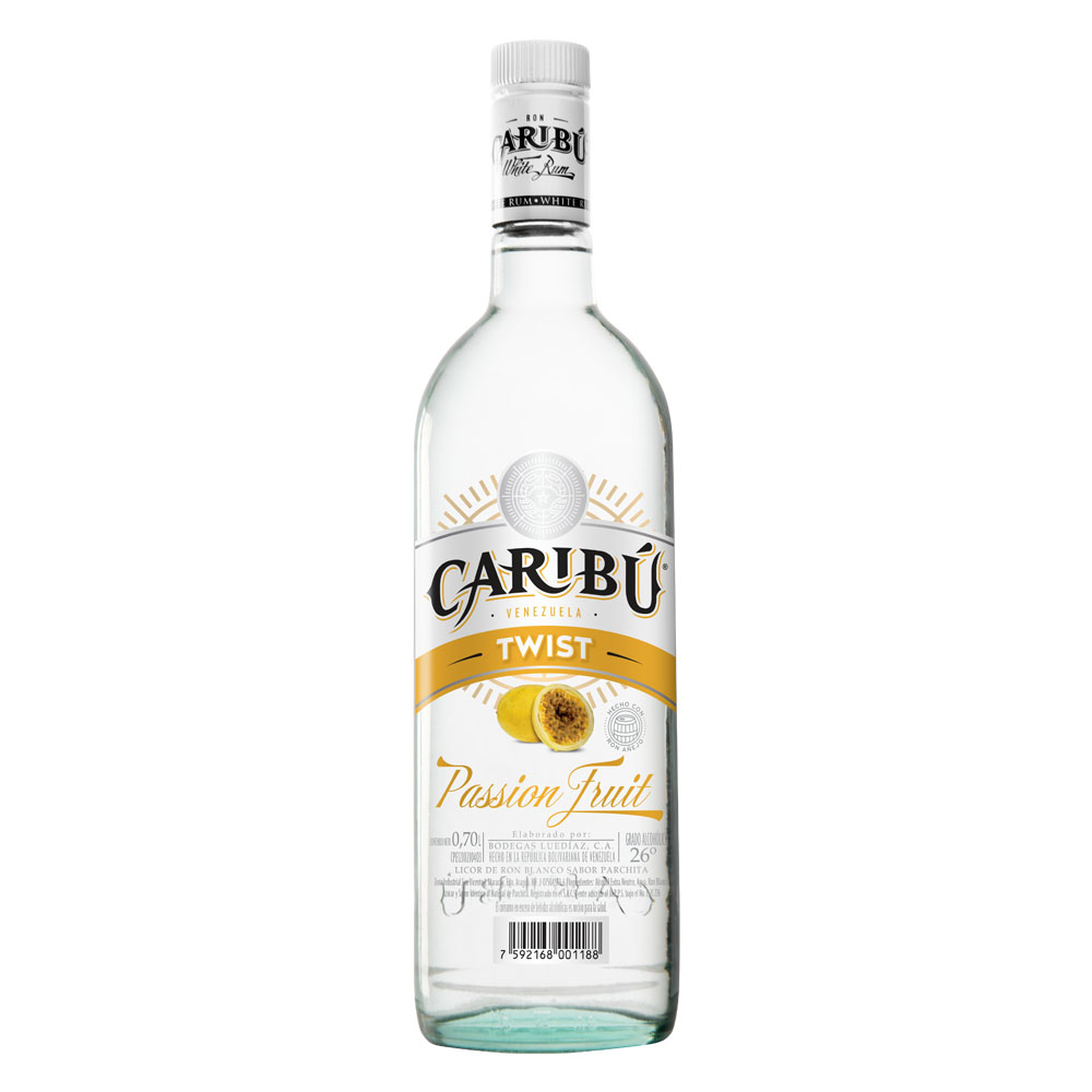 LICOR DE RON CARIBU 0.70LT PARCHITA