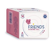 TOALLA SANIT FRIENDS 14UND MALLA REG