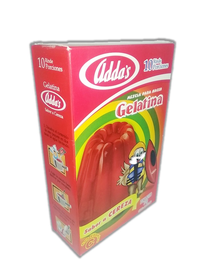 GELATINA ADDAS 85GR CEREZA