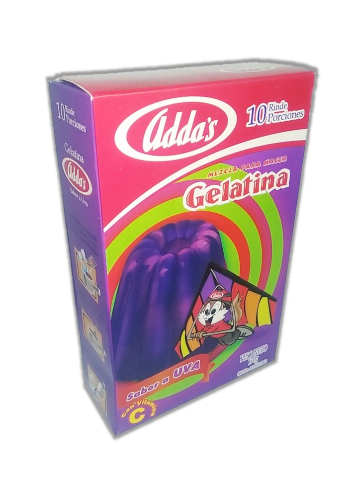 GELATINA ADDAS 85GR UVA