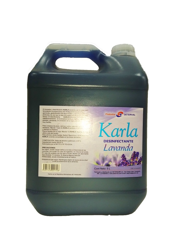 DESINFECTANTE KARLA 5LT LAVANDA