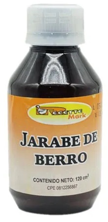 JARABE BERRO X 120ML RECETTE MARK