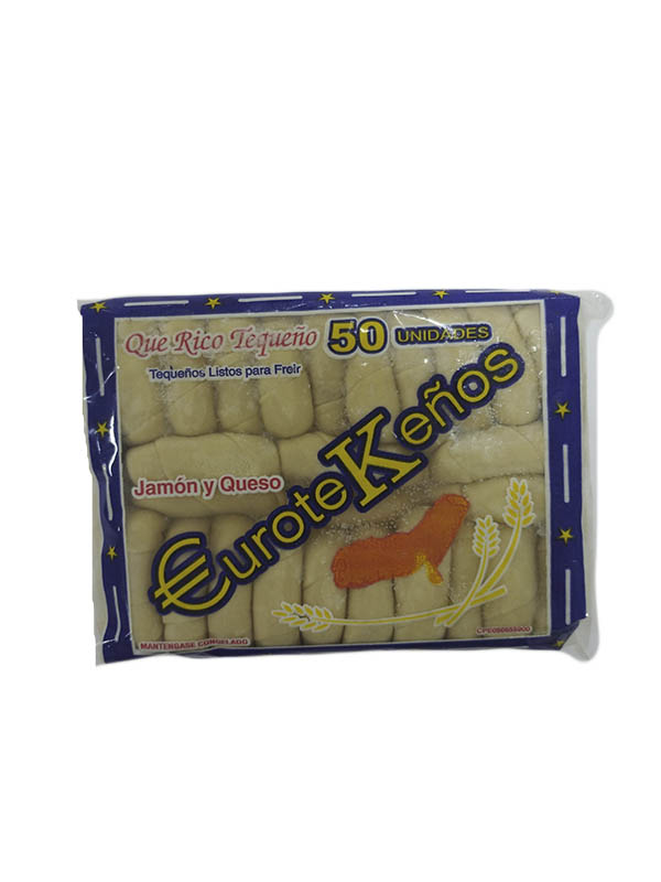 TEQUEÑOS EURO TEQUEÑOS 910GR JAM/QUE X50