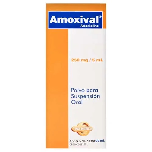 AMOXIVAL 250MG/5ML X 90ML VALMORCA