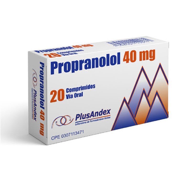 PROPRANOLOL 40MG X 20COMP PLUSANDEX