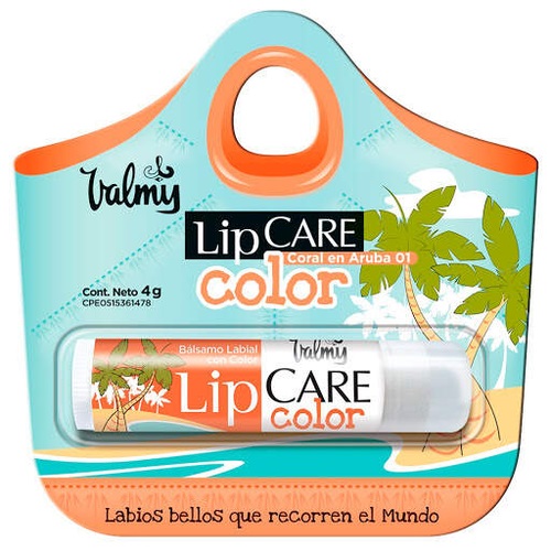 LABIAL VALMY LIP CARE #01 CORAL ARUBA