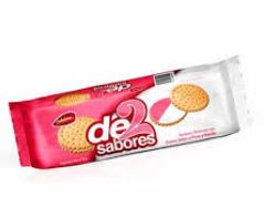 GALLETA DE-2 SABORES 216GR FRESA/VAINILL