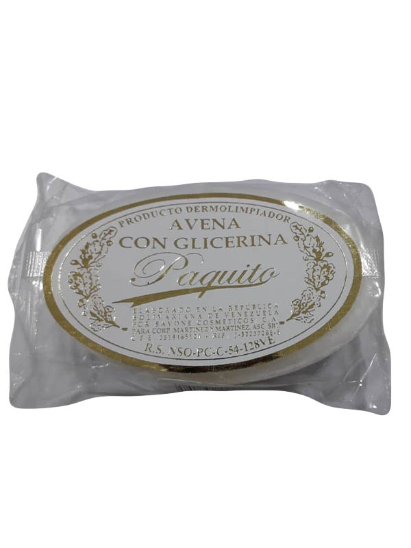 JABON PAQUITO 100GR AVENA ARTE