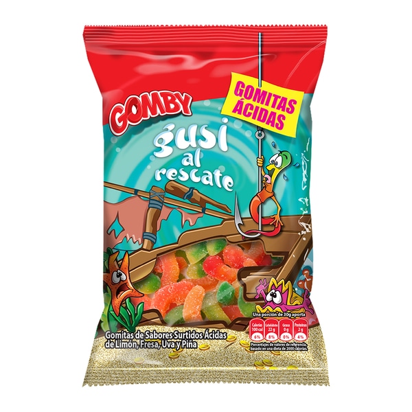 GOMITAS GOMBY 100GR SAB SURT GUSI RESCATE