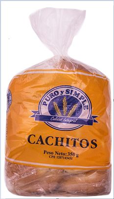 PAN CACHITO PURO Y SIMPLE 6UND 350GR