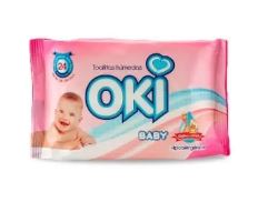 TOALLAS HUMEDAS OKI 24UNID BABY LOTION