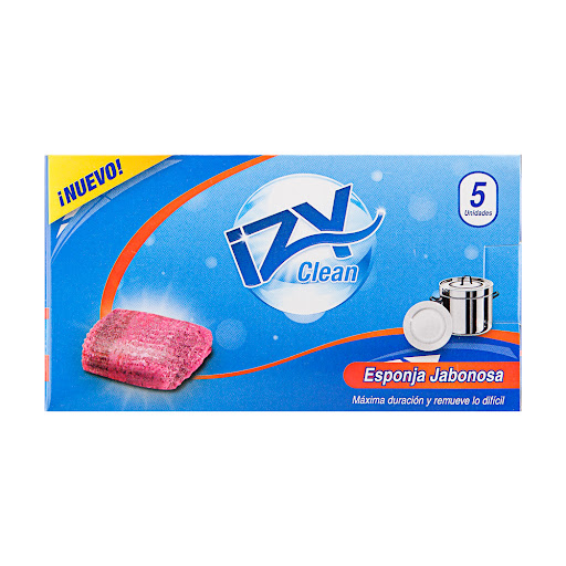 ESPONJA IZYCLEAN 5UND JABON