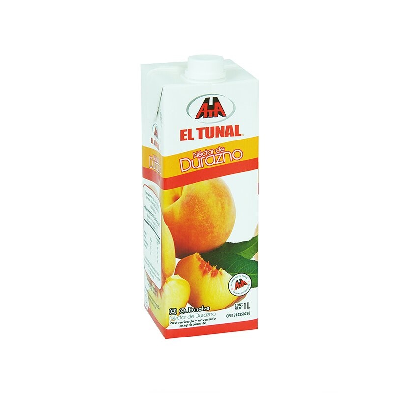 TE EL TUNAL 1LT DURAZNO UHT