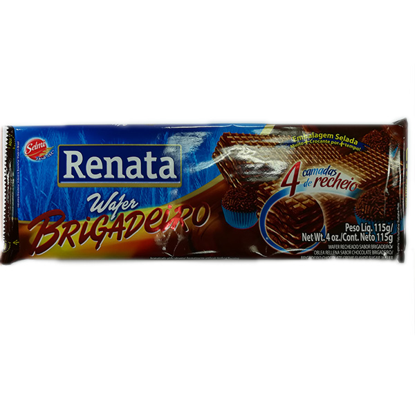 WAFER RENATA 115GRS BRIGADEIRO