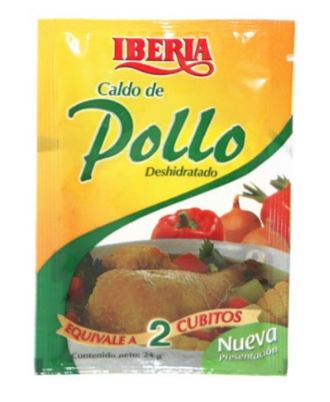 CALDO IBERIA 24GR DE POLLO EN POLVO