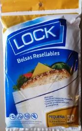 BOLSAS C/CIERRE LOCK SANDWICH X30UND