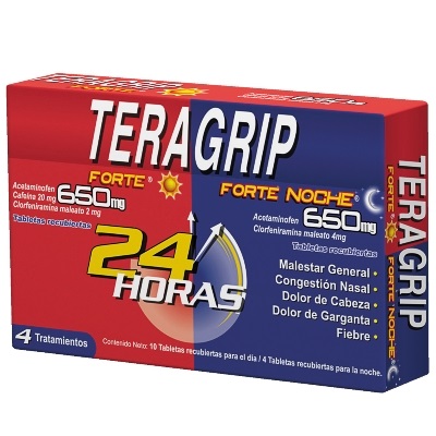 TERAGRIP FORTE 24HORAS X 14TAB