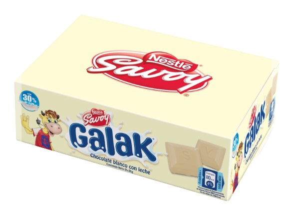 CHOCOLATE SAVOY 30GR X12UND GALAK